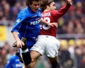 batistuta contrastato da baldini . bianchi