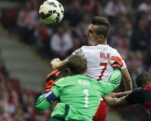 Arkadiusz Milik, l'attaccante dell'Ajax è il giustiziere della Germania e l'uomo della provvidenza contro la Scozia. Piacevole sorpresa di queste qualificazioni.