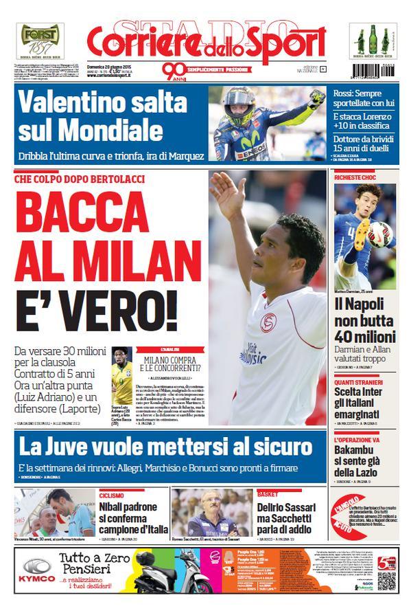 Corriere dello Sport 28-06-2015