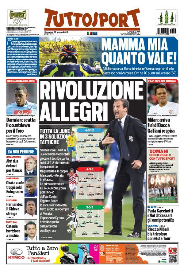 Tuttosport 28-06-2015