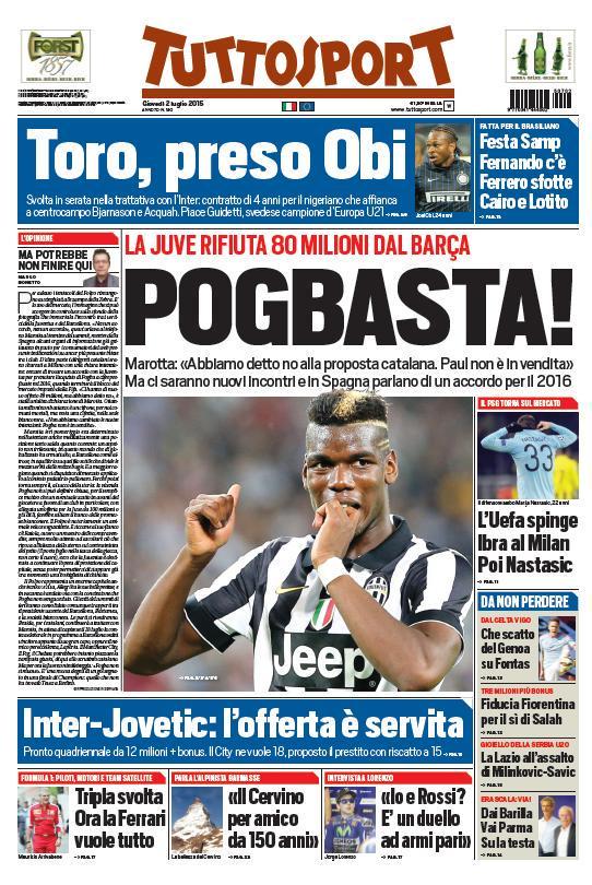 Tuttosport 02-07-2015