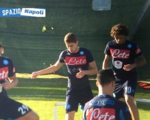 allenamento napoli jorginho dezi