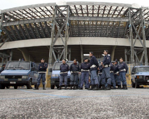 polizia al san paolo