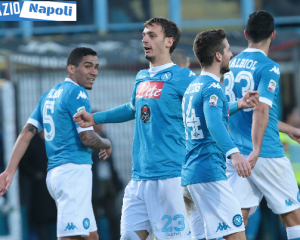 Gabbiadini Allan Mertens Albiol napoli