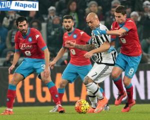 albiol hysaj jorginho zaza juventus napoli