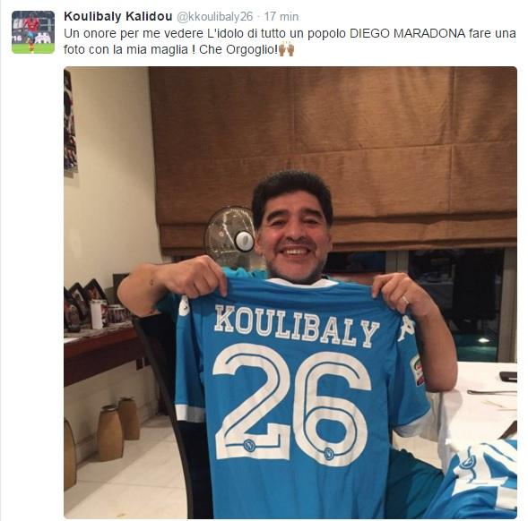 tweet koulibaly