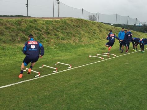 allenamento napoli hamsik allan gabbiadini chalobah jorginho