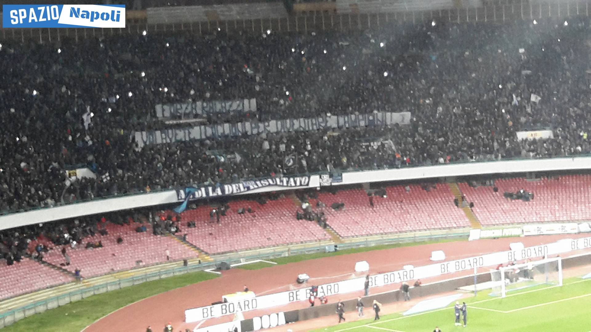 striscione napoli chievo