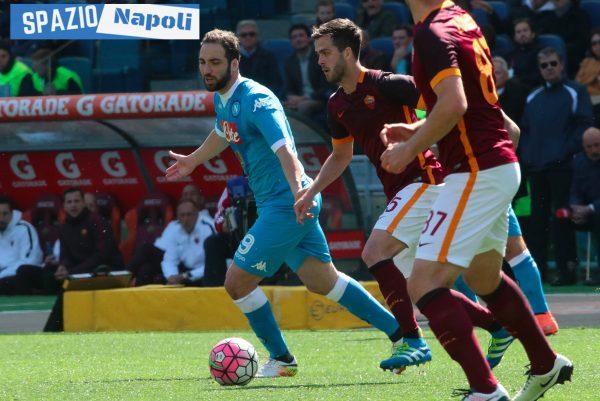 higuain roma napoli pjanic