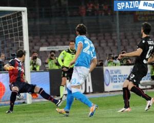 napoli bologna mirante gabbiadini gol rossettini