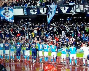 napoli frosinone tifosi esultanza