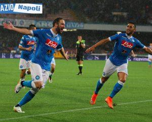higuain ghoulam esultanza frosinone