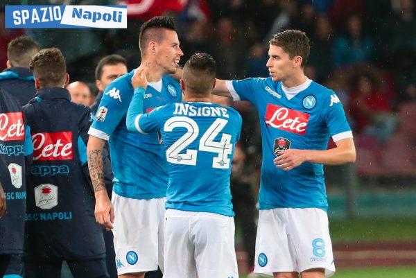 hamsik esultanza gol insigne jorginho