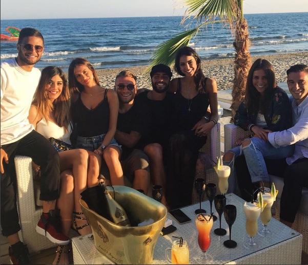 insigne zaza immobile darmian fidanzate mogli italia