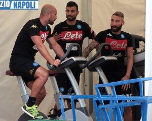 DIMARO RITIRO NAPOLI CALCIO 2016 ALLENAMENTO NAPOLI FOTO MOSCA