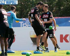 DIMARO RITIRO NAPOLI CALCIO 2016 ALLENAMENTO NAPOLI FOTO MOSCA