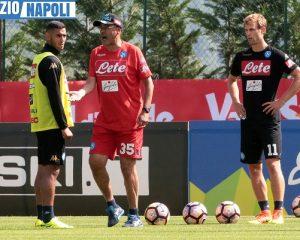 DIMARO RITIRO NAPOLI CALCIO 2016 ALLENAMENTO NAPOLI FOTO MOSCA
