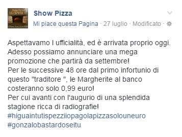pizzeria higuain facebook