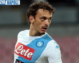 NAPOLI MONACO NELLA FOTO: ESULTANZA GABBIADINI FOTO MOSCA