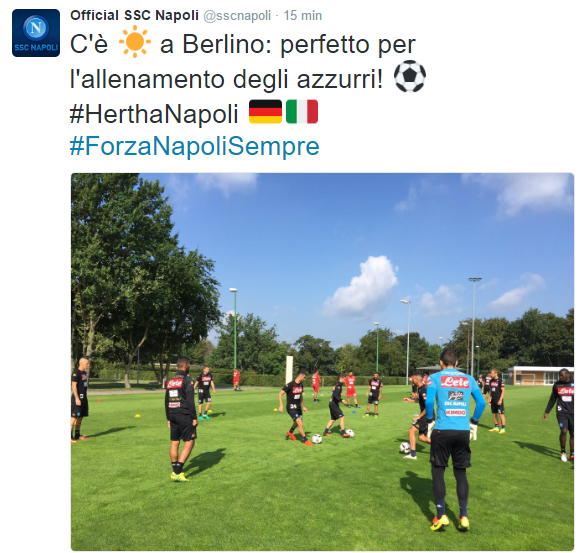 Napoli-Hertha