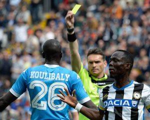 ammonizione arbitro Koulibaly