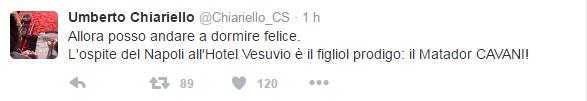 tweet chiariello