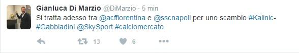 tweet di marzio