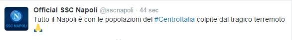 tweet napoli