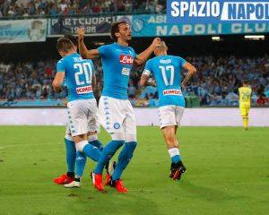 gabbiadini hamsik zielinski esultanza