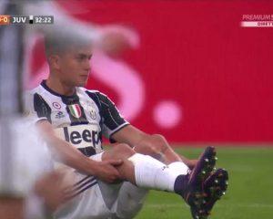dybala infortunio