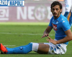 NAPOLI, ROMA NELLA FOTO: DELUSIONE GABBIADINI FOTO MOSCA-AG.LIVERANI