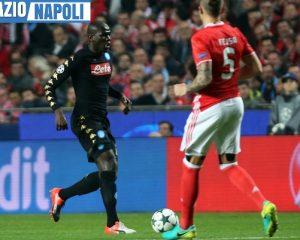 SPORT BENFICA NAPOLI FOTO MOSCA koulibaly fejsa benfica napoli