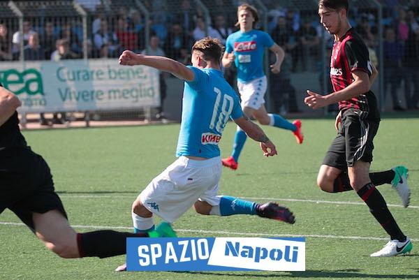 PAGELLE NAPOLI MILAN PRIMAVERA