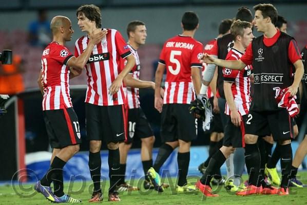 Athletic Bilbao-Napoli Champions League preliminari