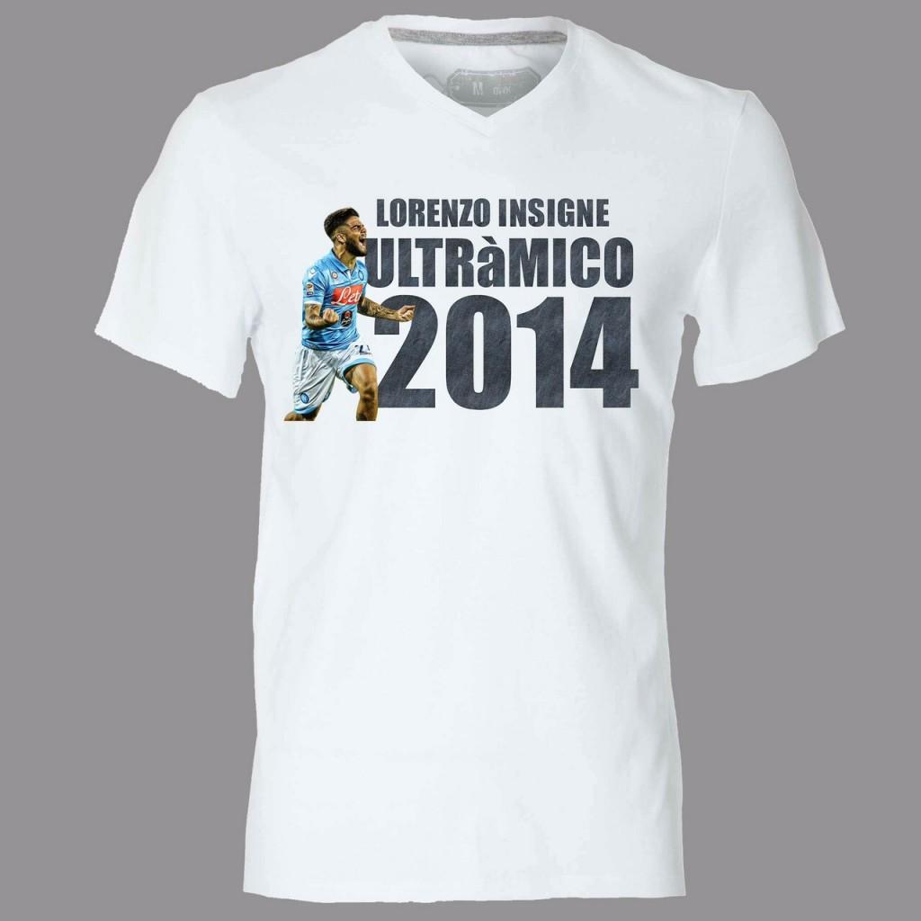 03 La t-shirt dedicata dagli Ultràmici a Lorenzo Insigne