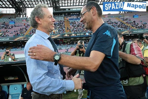 Sarri brugge EuropaLeague Napoli preud'homme