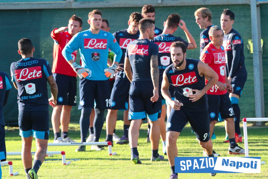 allenamento napoli