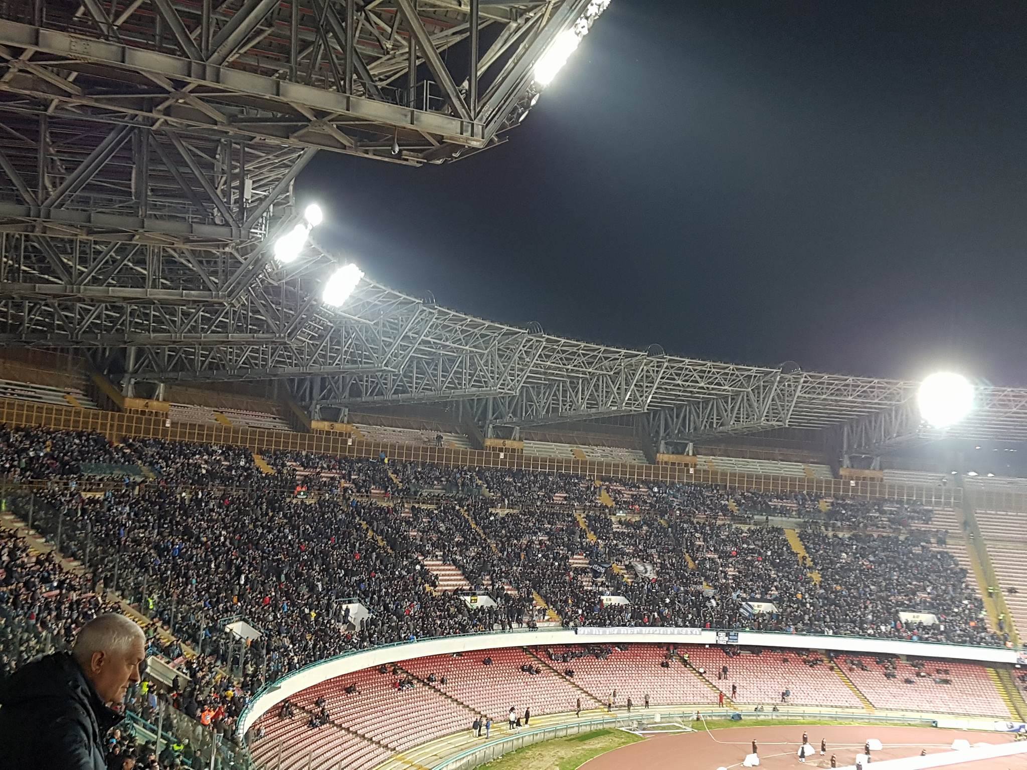 FOTO – L’appello della curva B: “Tutti al San Paolo per ascoltare Samp-Napoli alla radio”