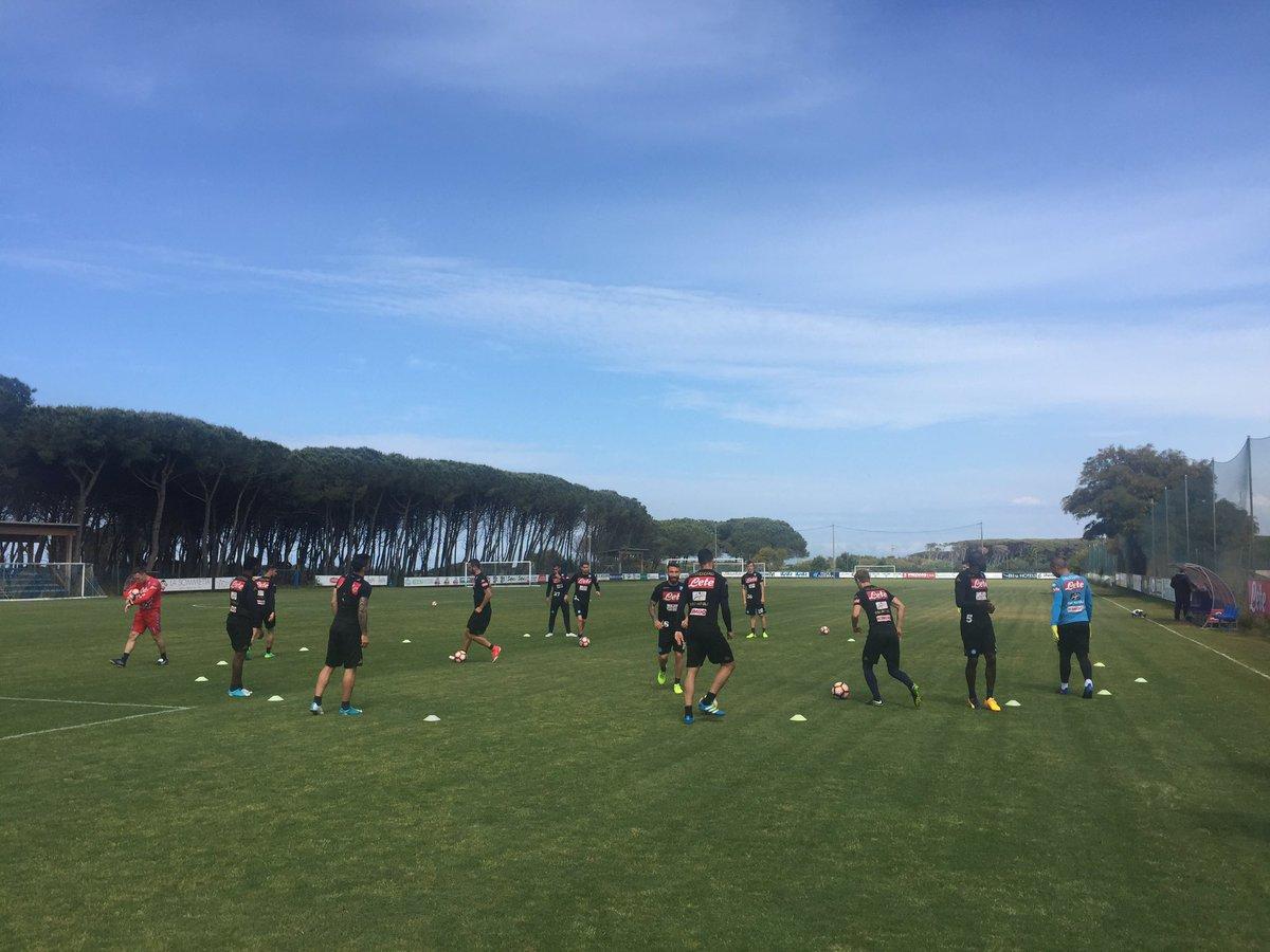 VIDEO – Zielinski e Rafael Cabral danno spettacolo a Castel Volturno