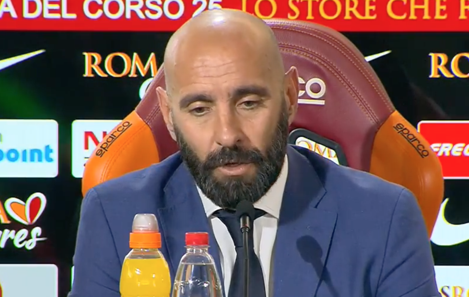 Roma, ds Monchi: “Il Napoli è continuo, merita il primo posto”