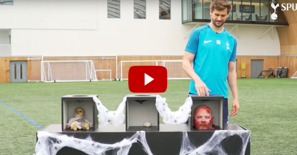 VIDEO – Scherzo di Halloween per i calciatori del Tottenham: terrorizzato Llorente!