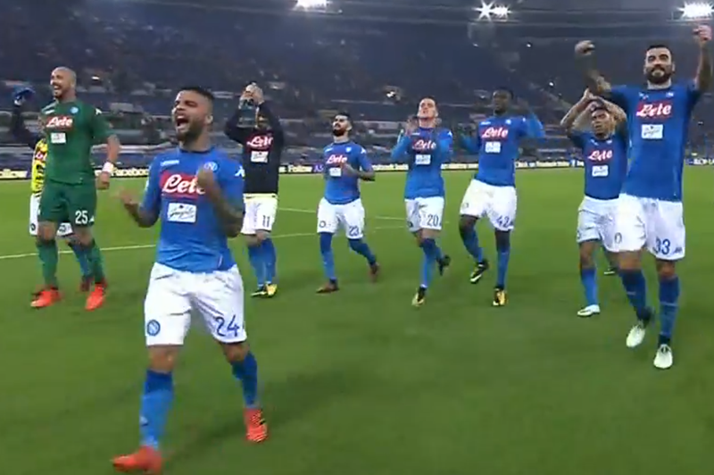 RELIVE / Roma-Napoli 0-1 (19′ Insigne): azzurri corsari a Roma, più cinque sulla Juve!