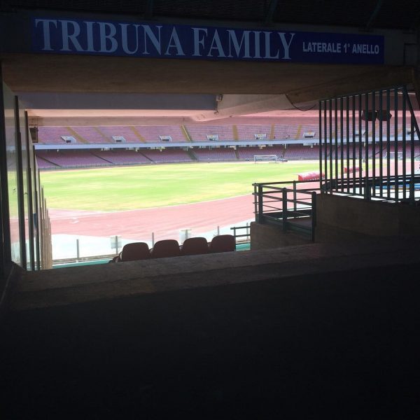 Visuale Tribuna Family San Paolo Napoli