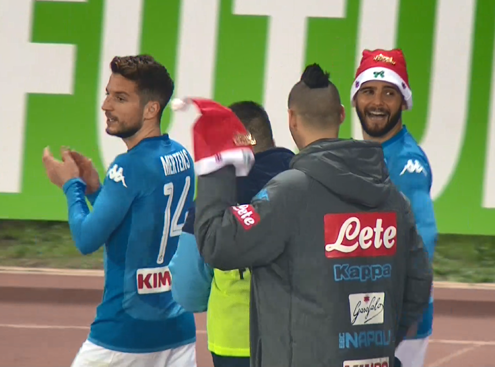 Napoli a Crotone con un doppio obiettivo: blindare il titolo di “Campione d’Inverno” e chiudere un anno da record!