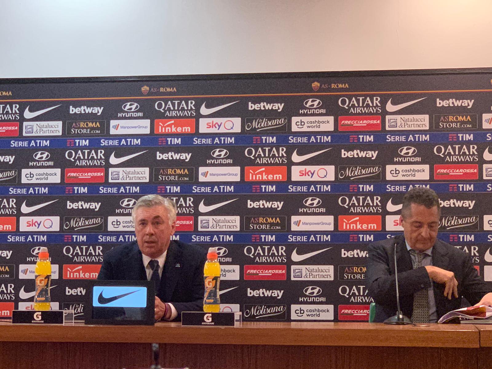 Conferenza Ancelotti