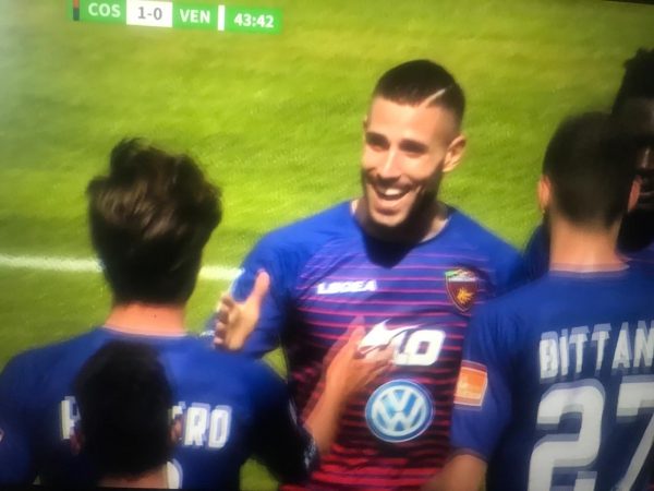 tutino GOL rovesciata cosenza