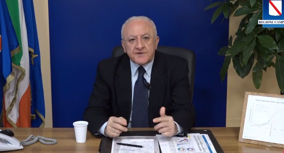 DE LUCA RIPRESA ATTIVITÀ