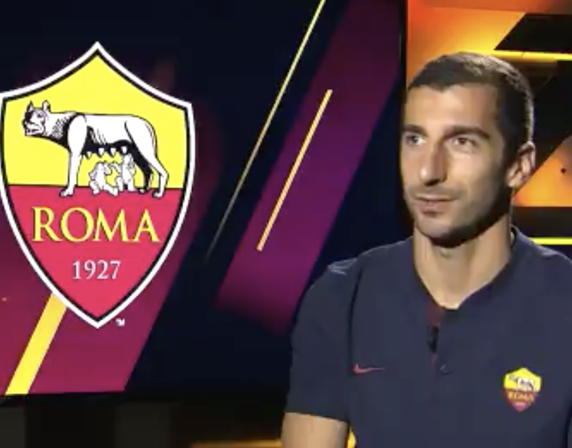 Henrikh Mkhitaryan Napoli-Roma