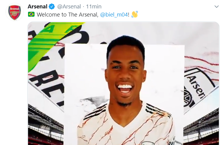 UFFICIALE: Gabriel è un nuovo calciatore dell’Arsenal, battuto il Napoli