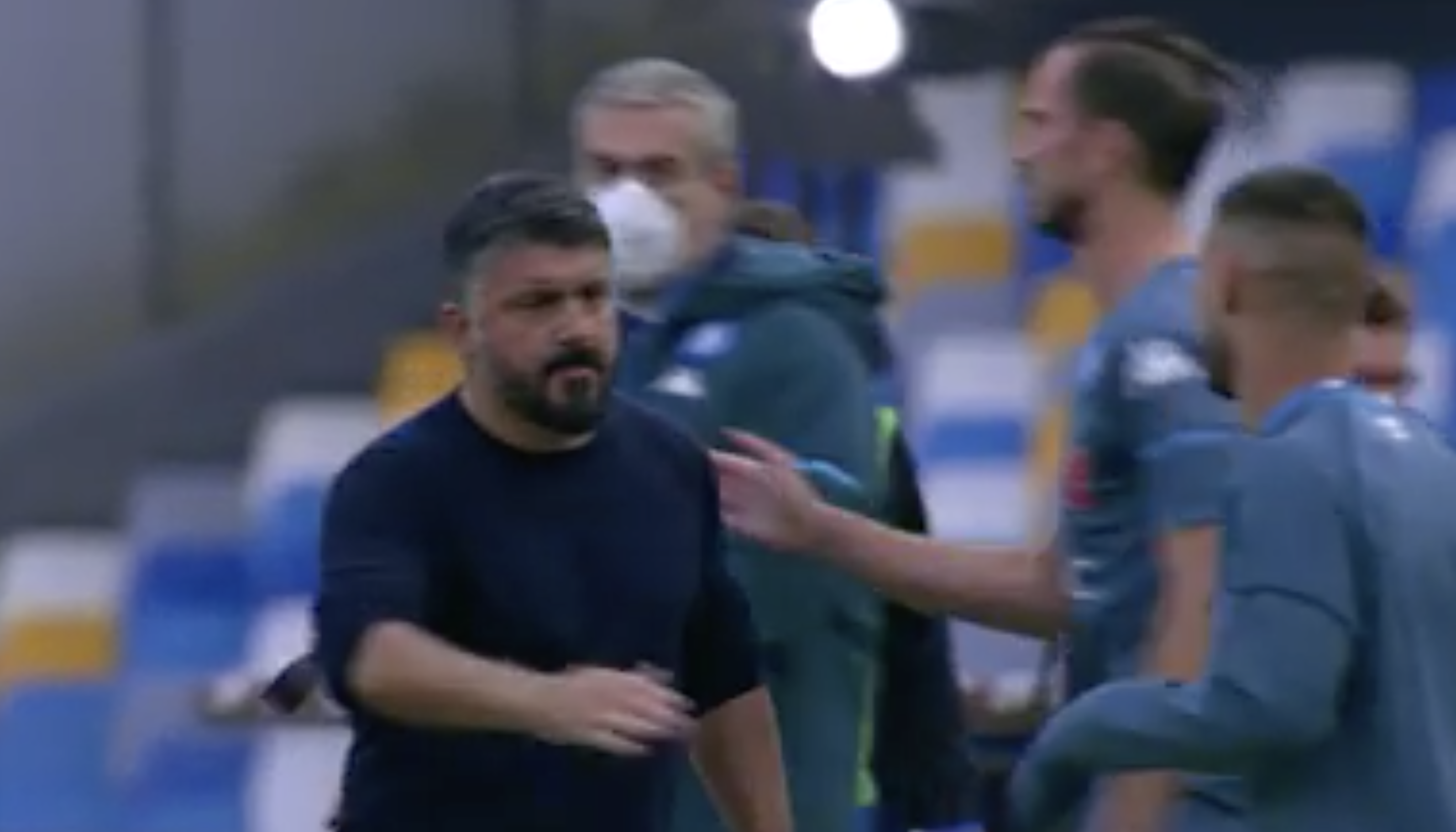 Gattuso Napoli-Atalanta